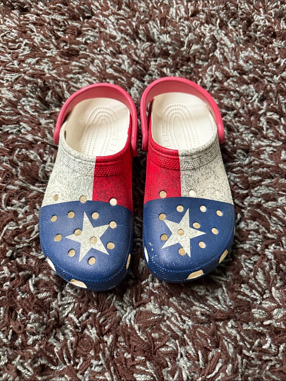 Adult Texas crocs